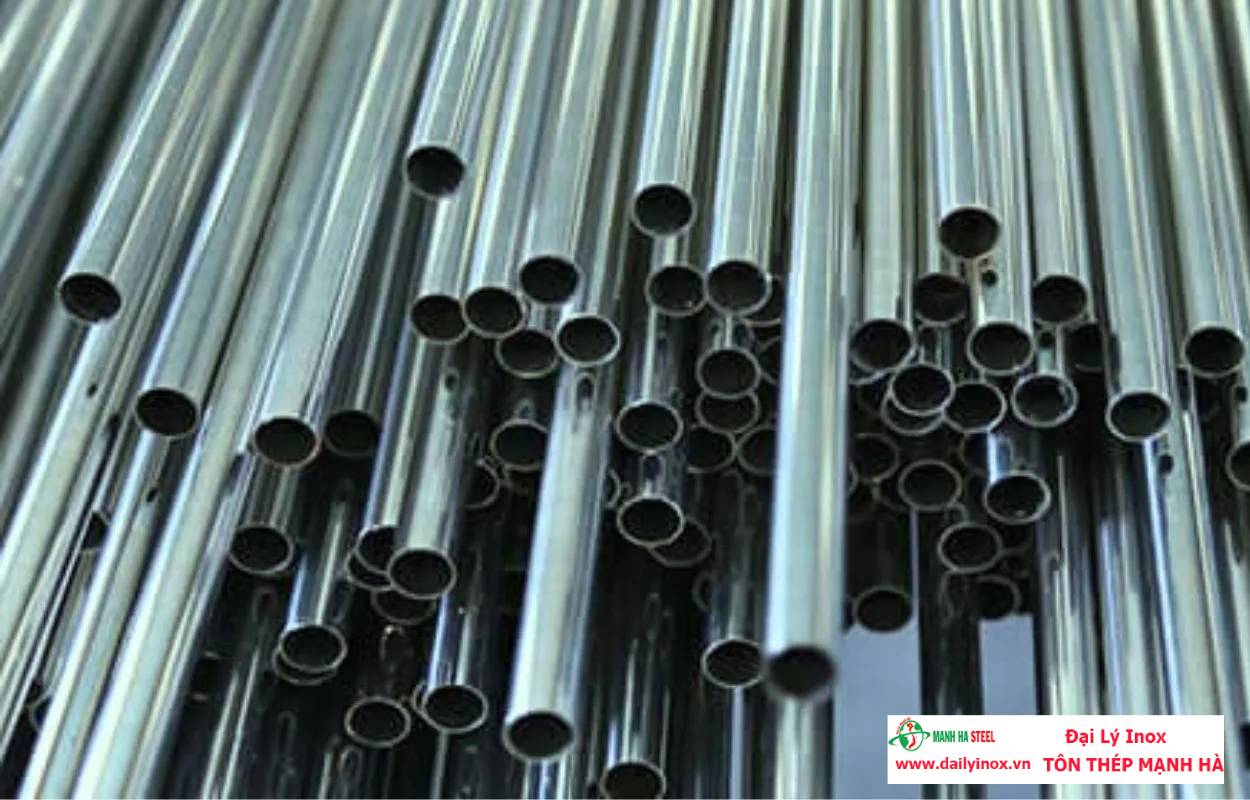 Ống inox tròn TVL phi 12.7 mm