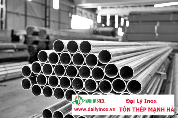 Ống inox tròn TVL phi 22.2 mm