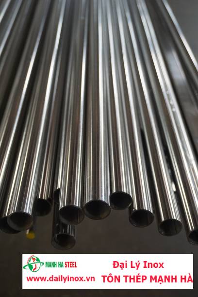 Ống inox tròn TVL phi 25.4 mm