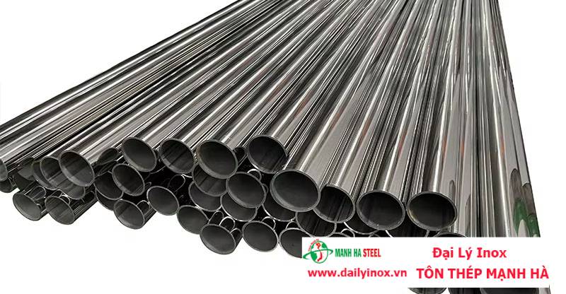 Ống inox tròn TVL phi 30.0 mm