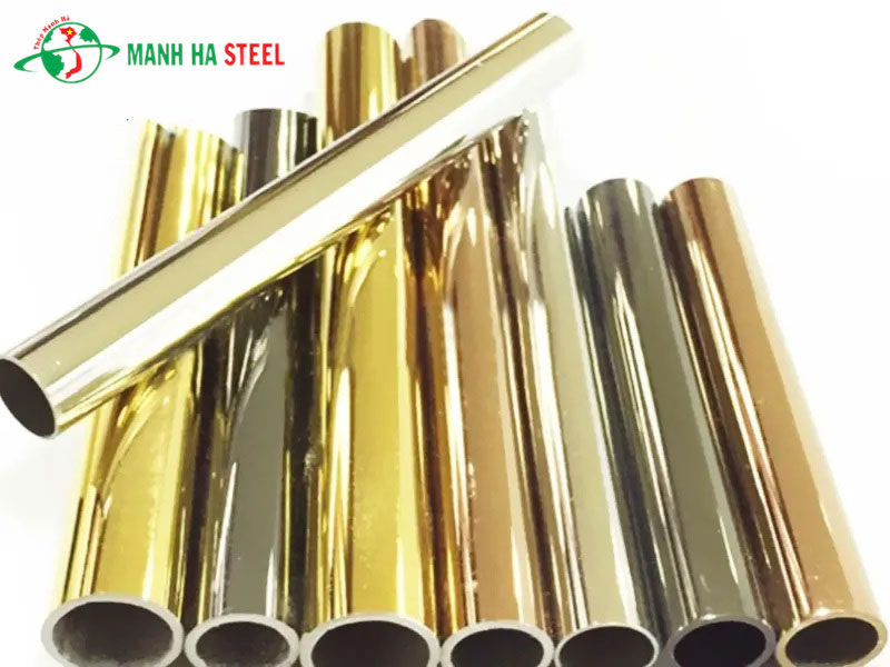 Ống Inox Vàng Chất Lượng Cao, Bền Bỉ Theo Thời Gian