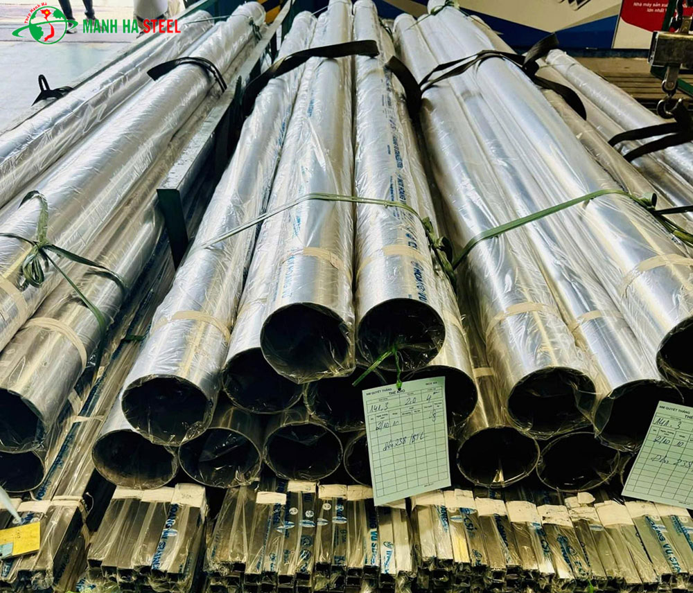 Ống inox Tiến Đạt 141.30 mm, Ống thép inox Tiến Đạt 141.30 mm