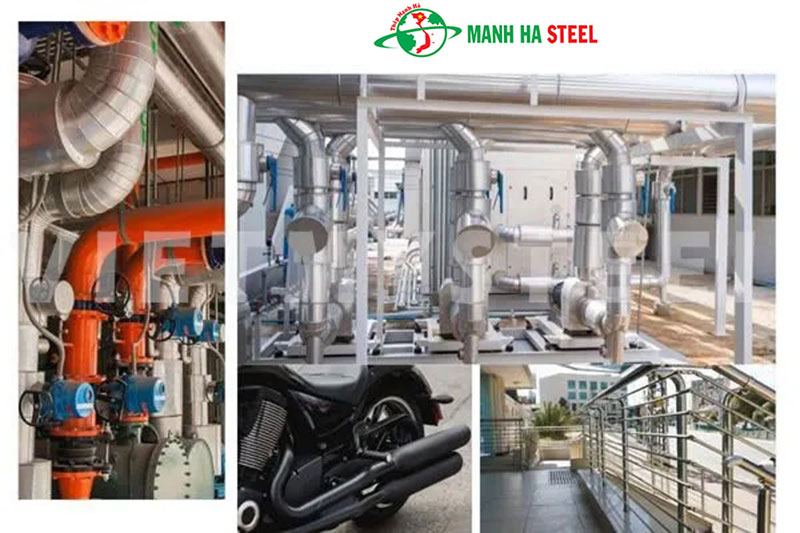 Ứng dụng của ống inox Tiến Đạt 21.30 mm