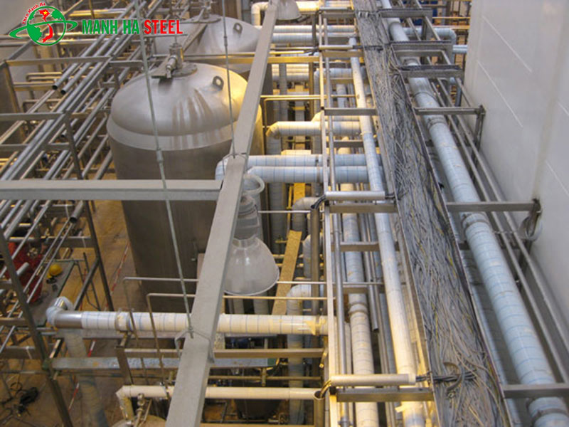 Ứng dụng của Ống inox Tiến Đạt trong công nghiệp