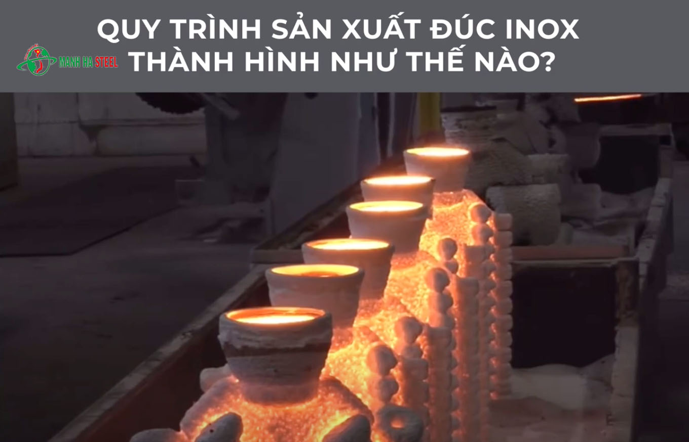 Quy trình sản xuất thanh V đúc tại Thép Mạnh Hà