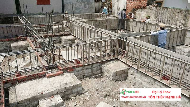 Quy trình xây dựng nhà ở dân dụng gồm bao nhiêu bước?