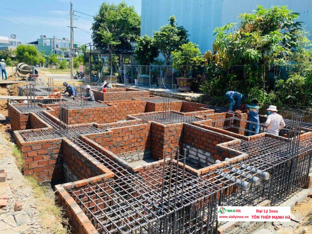 QUY TRÌNH XÂY MÓNG NHÀ CHI TIẾT TỪ A ĐẾN Z