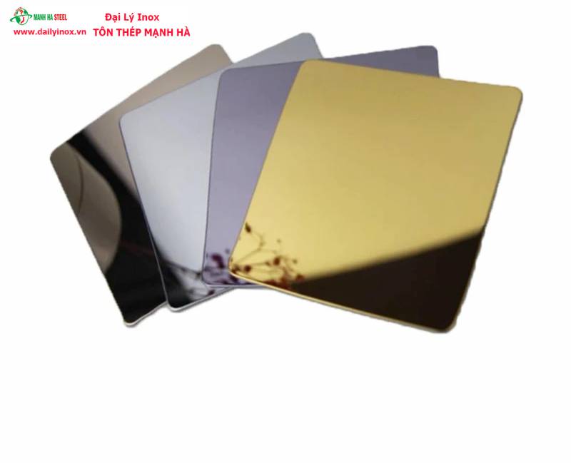 So sánh inox bóng gương 6k và 8k? Nên dùng loại nào?