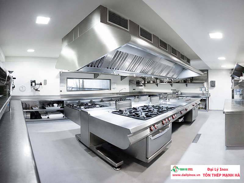 Tại sao inox là vật liệu lý tưởng cho thiết bị bếp