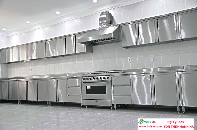 Tại sao inox là vật liệu lý tưởng cho thiết bị bếp