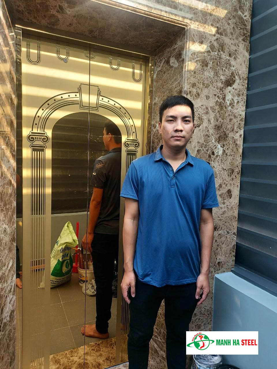 Tấm cửa cabine Kẻ Chéo