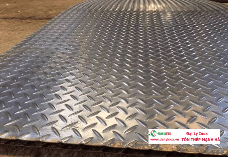 Tấm inox gân tiêu chuẩn ASTM JIS EN GB/T