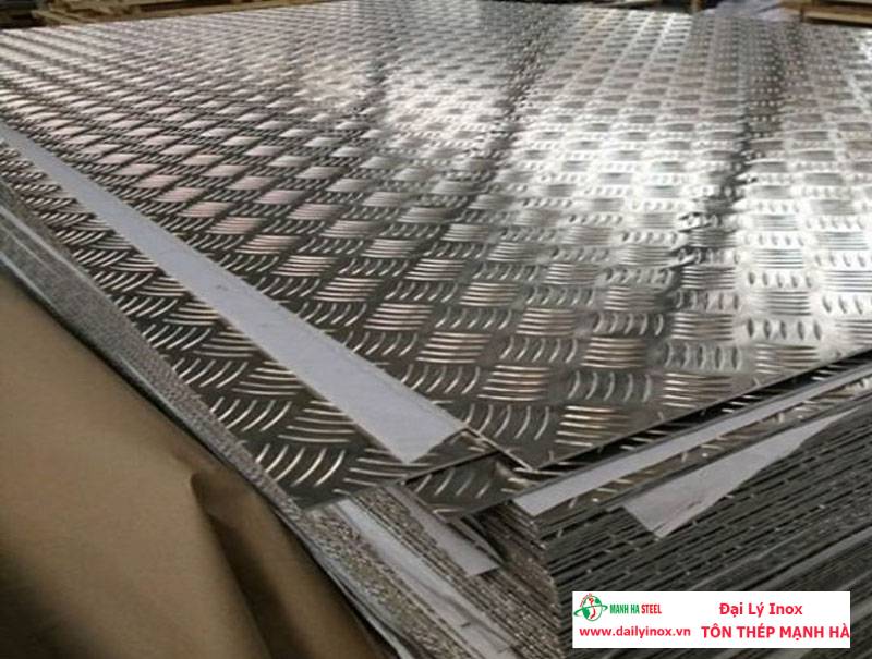 Tấm inox gân tiêu chuẩn ASTM JIS EN GB/T