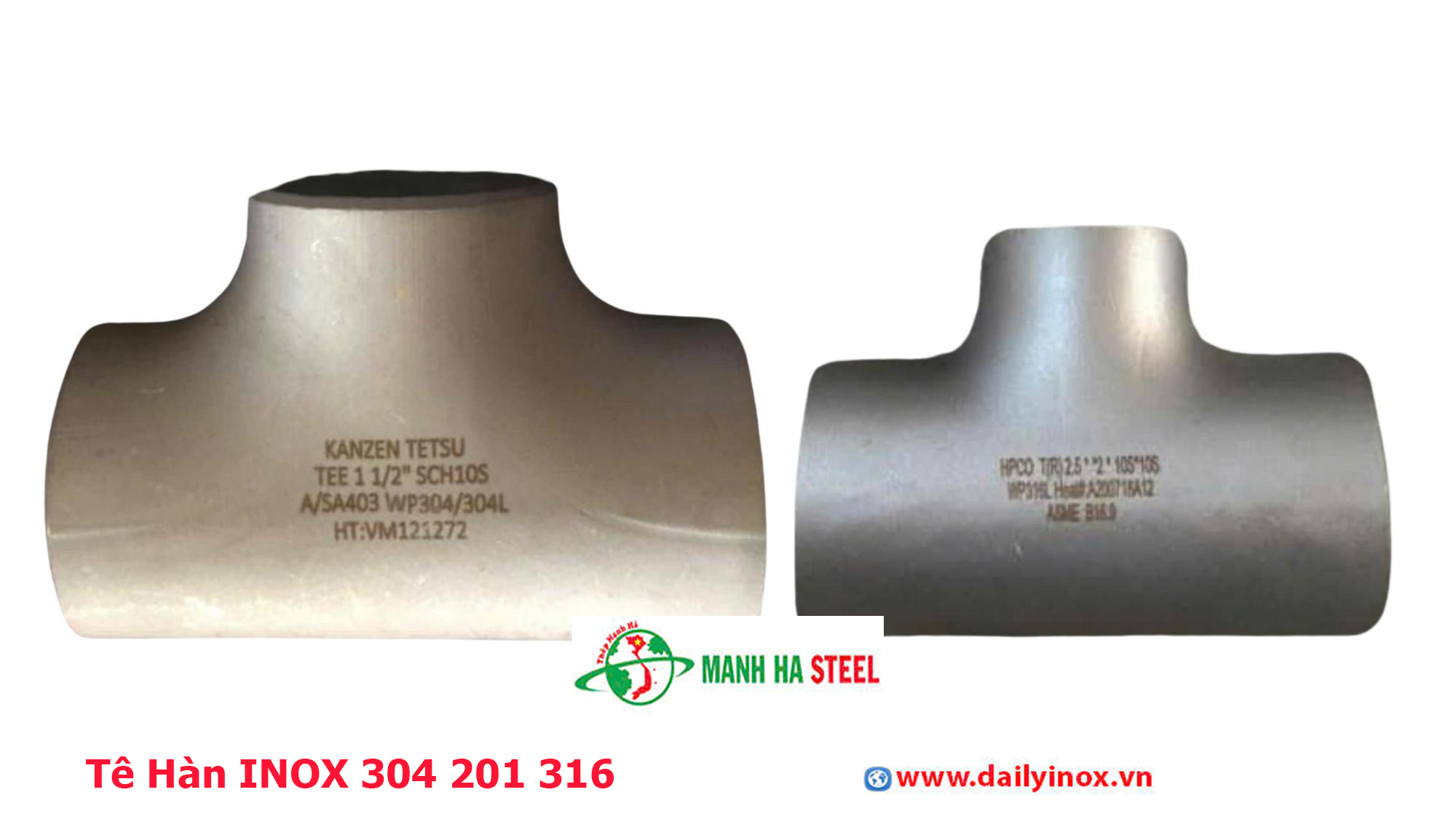 Tê Hàn INOX 304 201 316