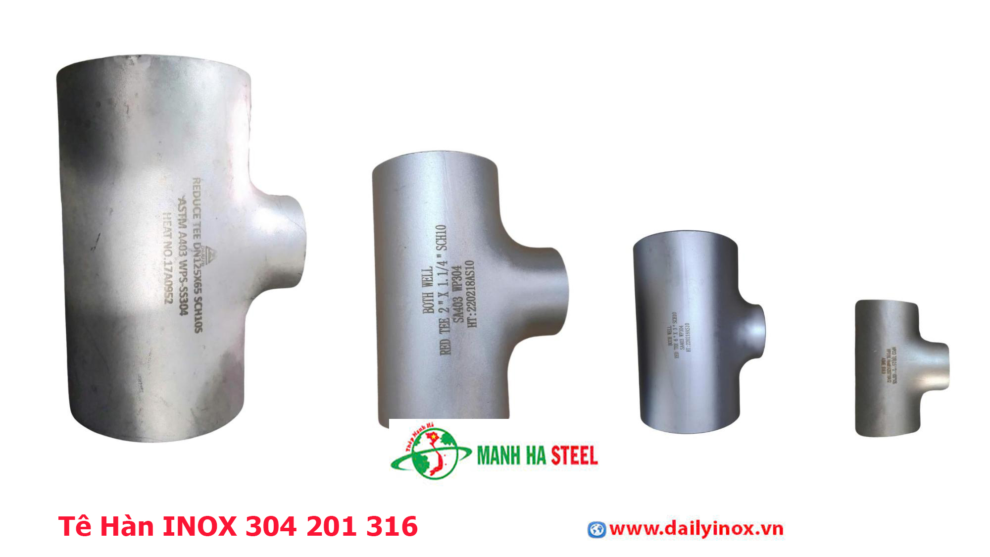 Tê Hàn INOX 304 201 316