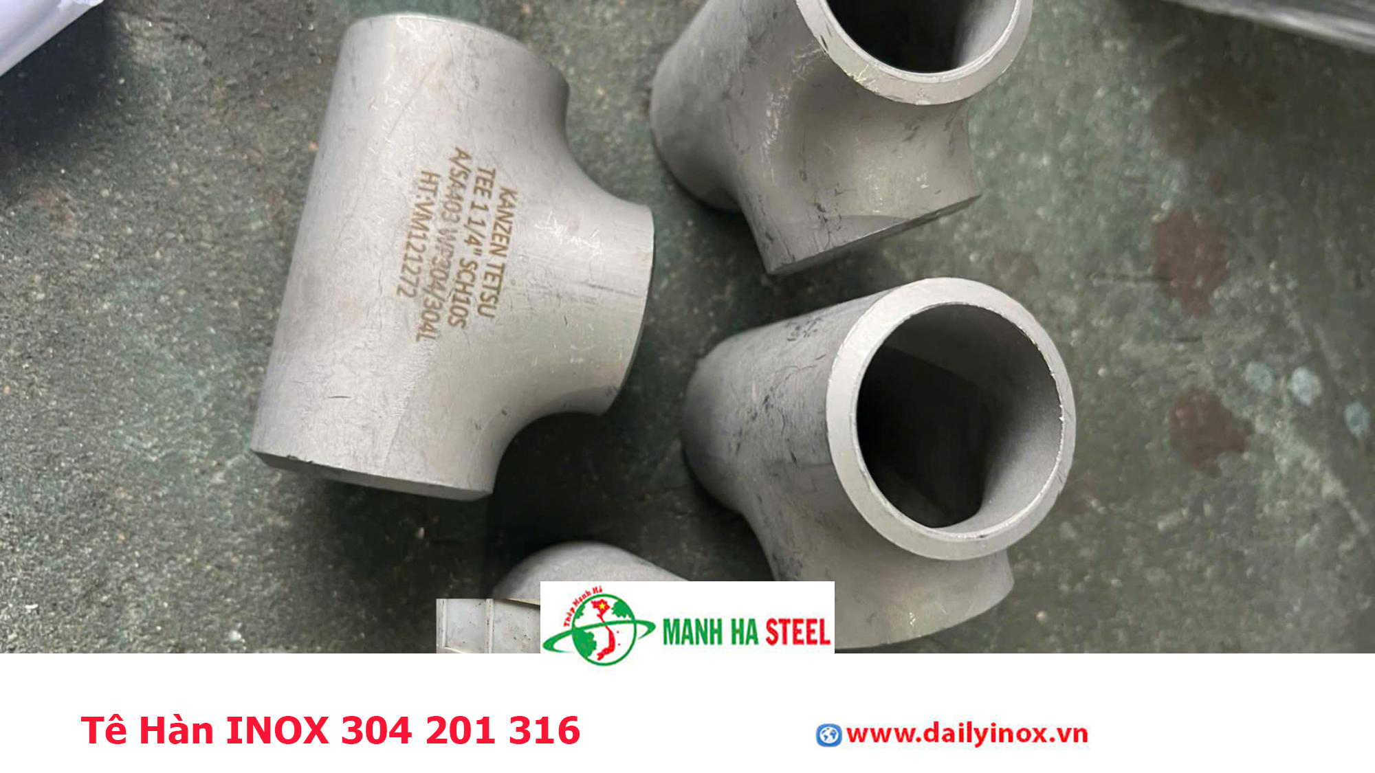 Tê Hàn INOX 304 201 316