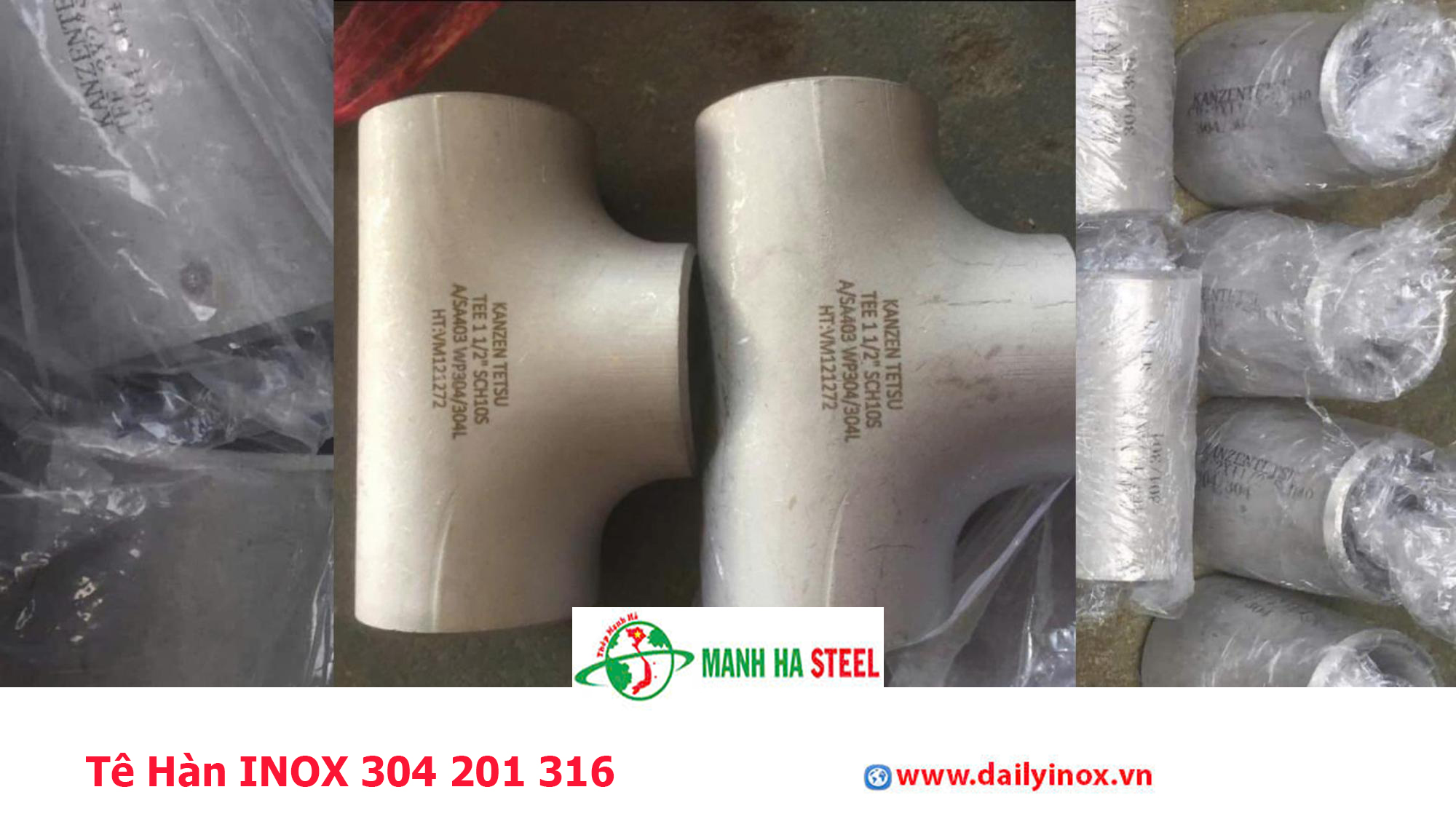 Tê Hàn INOX 304 201 316