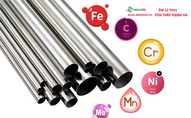 Thành phần của inox 304 201 316 và 430