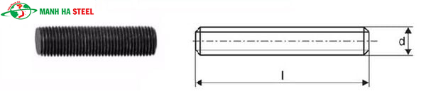 THANH REN (TY REN) CƯỜNG ĐỘ CAO 8.8, 10.9 (THANH REN CHỊU LỰC)