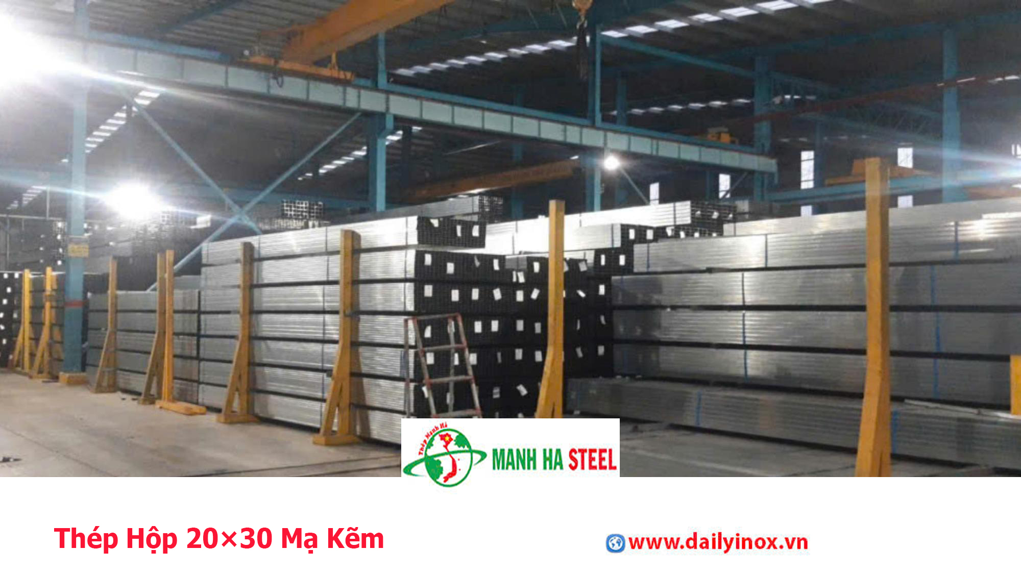 Thép Hộp 20×30 Mạ Kẽm