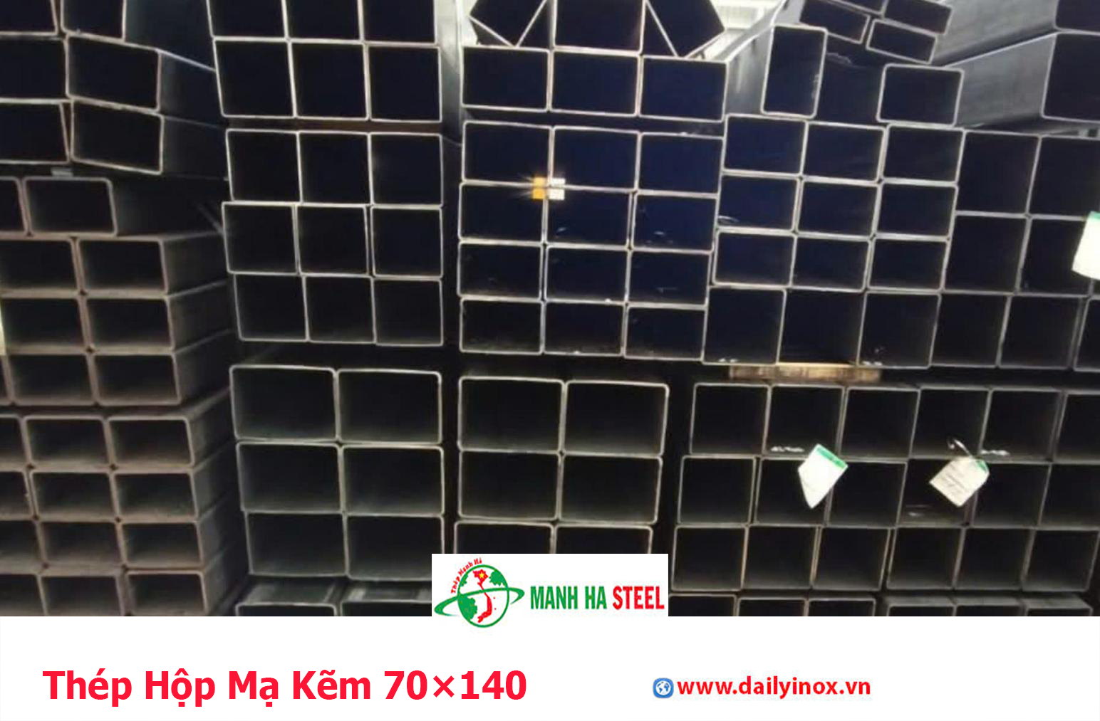 Thép Hộp Mạ Kẽm 70×140