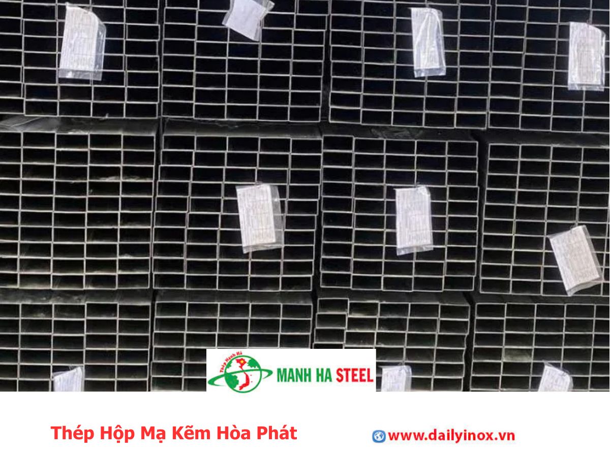 Thép Hộp Mạ Kẽm Hòa Phát