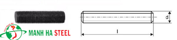 Thông số kỹ thuật Thanh ren cường độ cao 8.8, 10.9