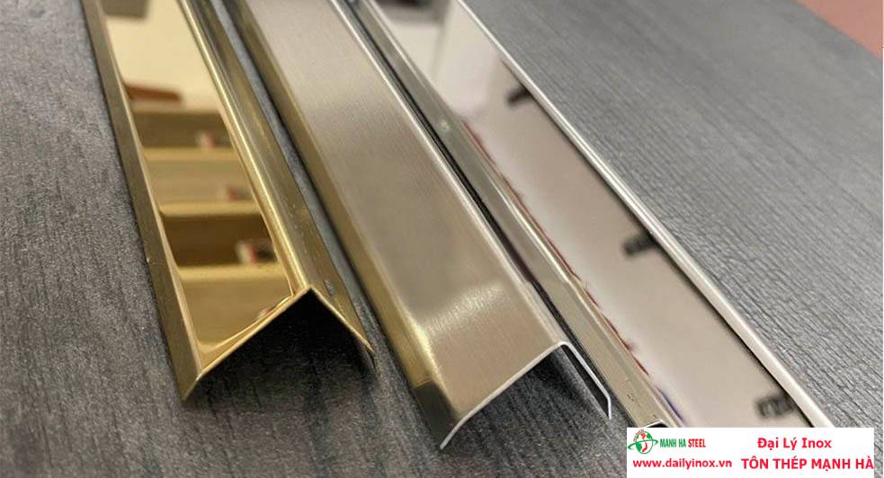 Tính năng vượt trội của V góc inox đúc trong kết cấu