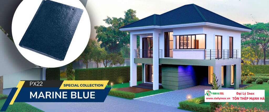 Những cách trang trí nhà màu xanh dương