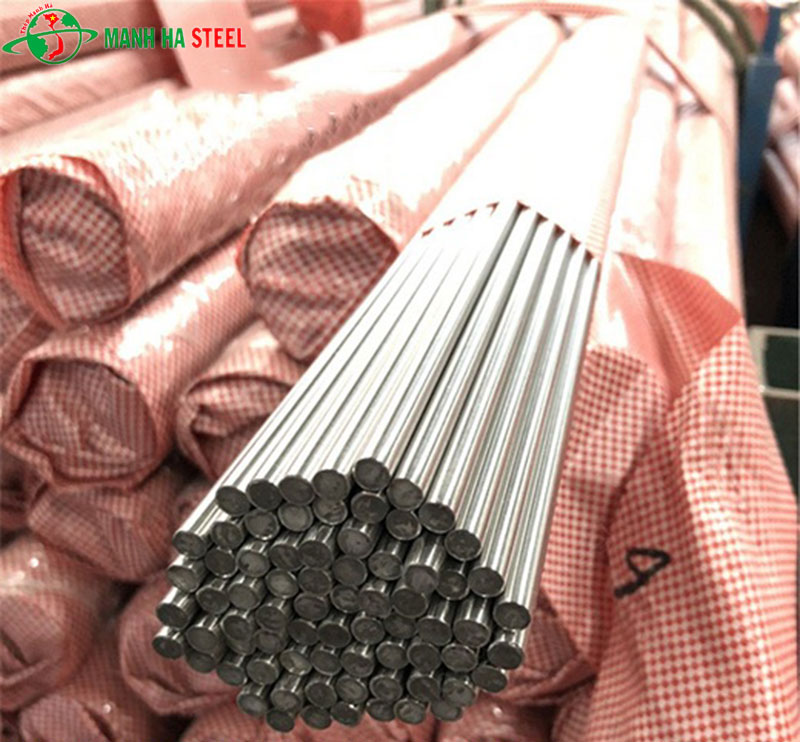 Tròn trơn láp đặc inox Hòa Bình 201, 304, 316,  403, 430, 410, 310, 420