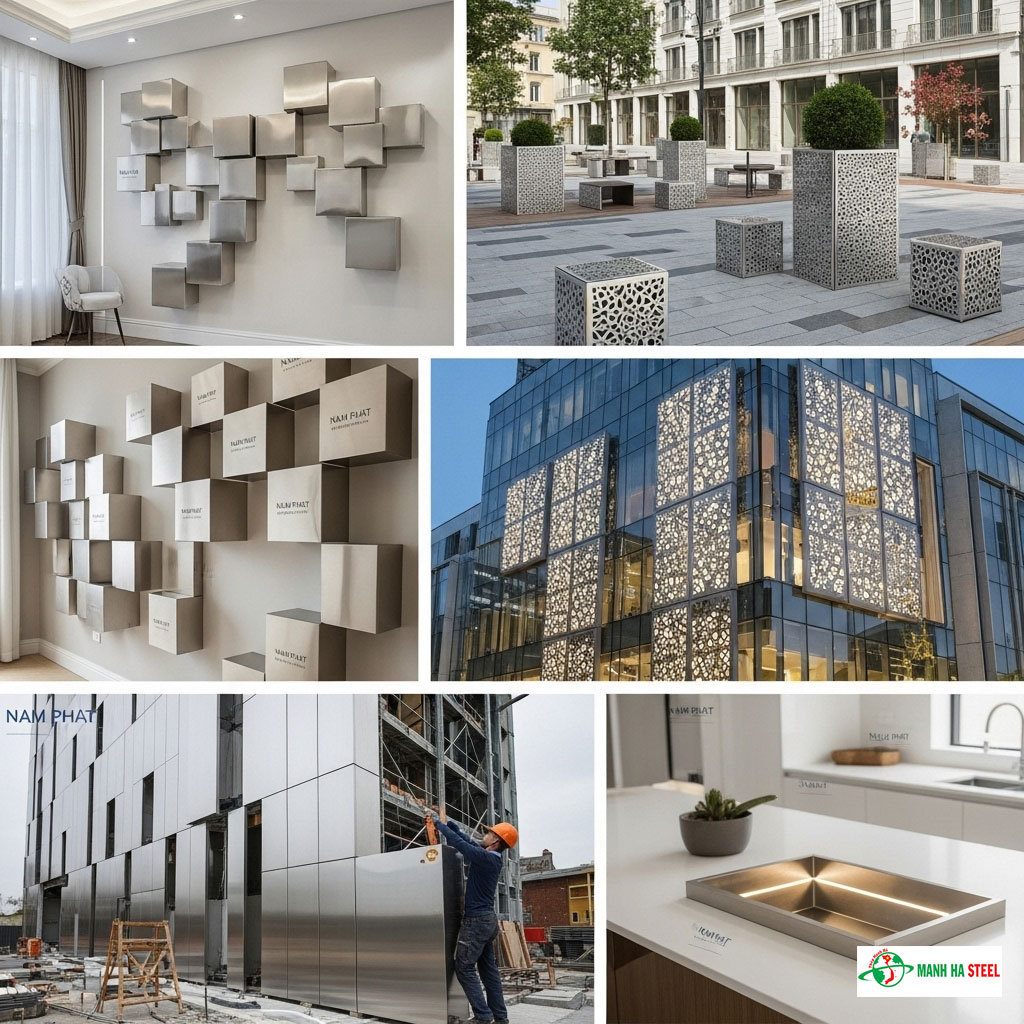 Ứng Dụng Của Hộp Inox Trang Trí Nam Phát