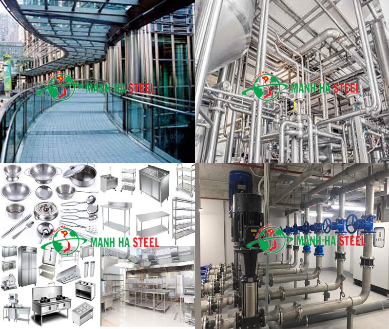 Ứng dụng của inox trong đời sống và công nghiệp