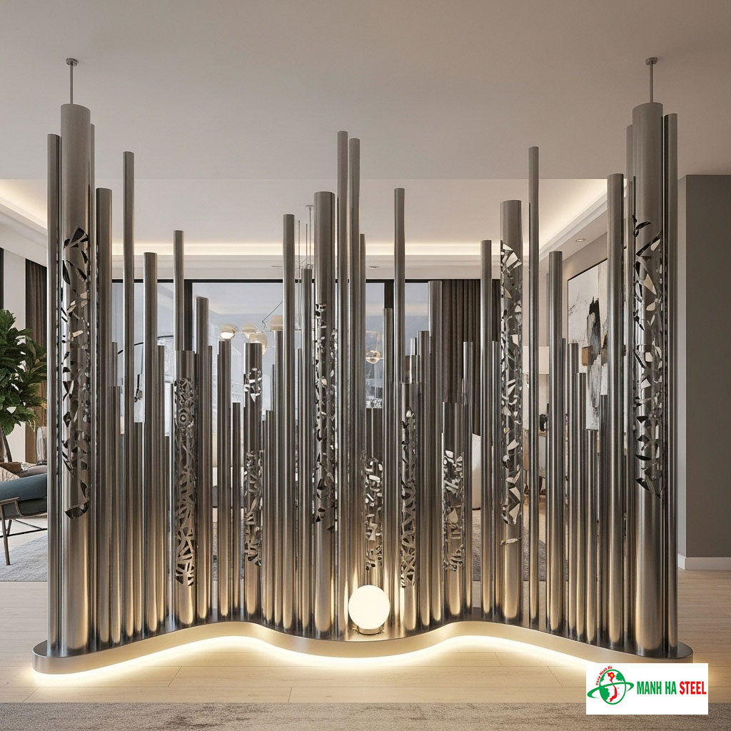 Ứng Dụng Của Ống Inox Trang Trí Sơn Hà