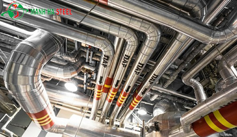 Ứng dụng inox trong sản xuất năng lượng và điện