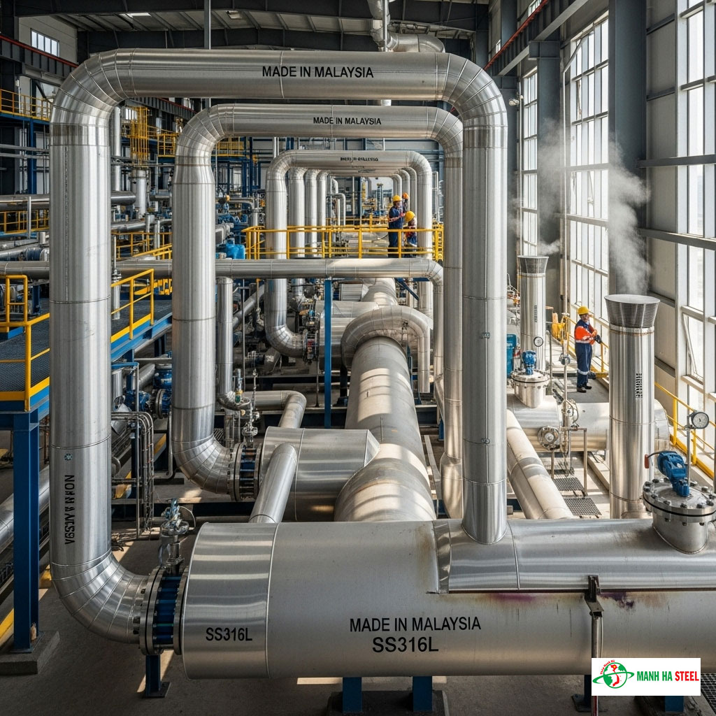 Ứng dụng của ống hàn inox Malaysia