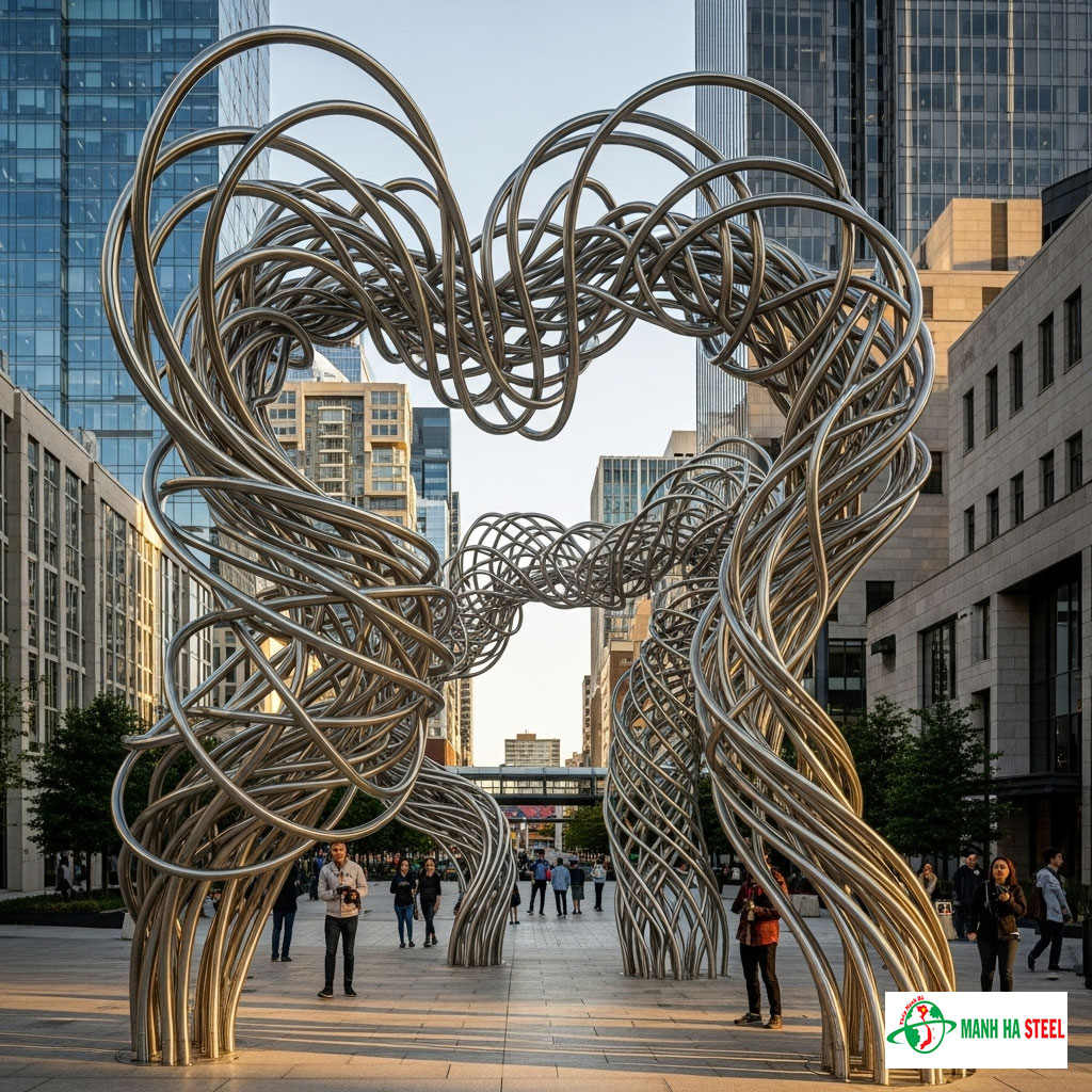 Ứng dụng thực tế của ống inox trang trí