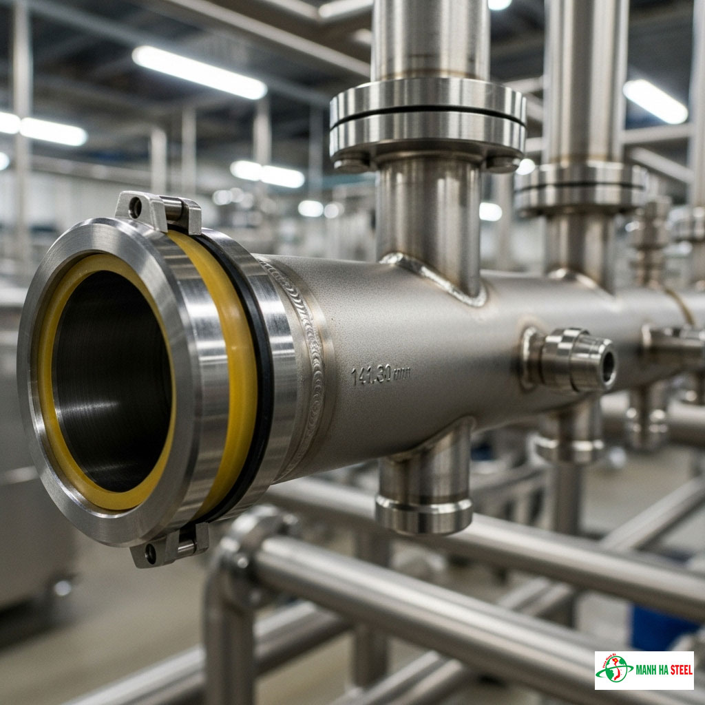 Ứng dụng của ống inox vi sinh 141.30 mm