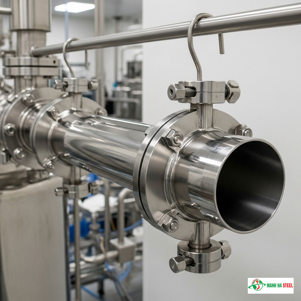 Ứng dụng của ống inox vi sinh 17.15 inch