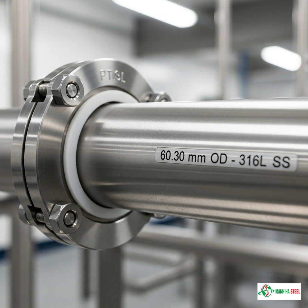 Ứng dụng của ống inox vi sinh 60.30 mm