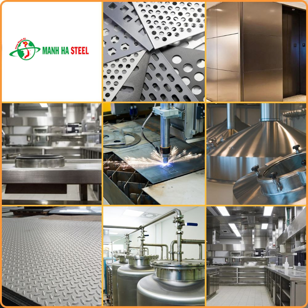 Ứng Dụng Thực Tế Của Tấm Inox Nhật Bản