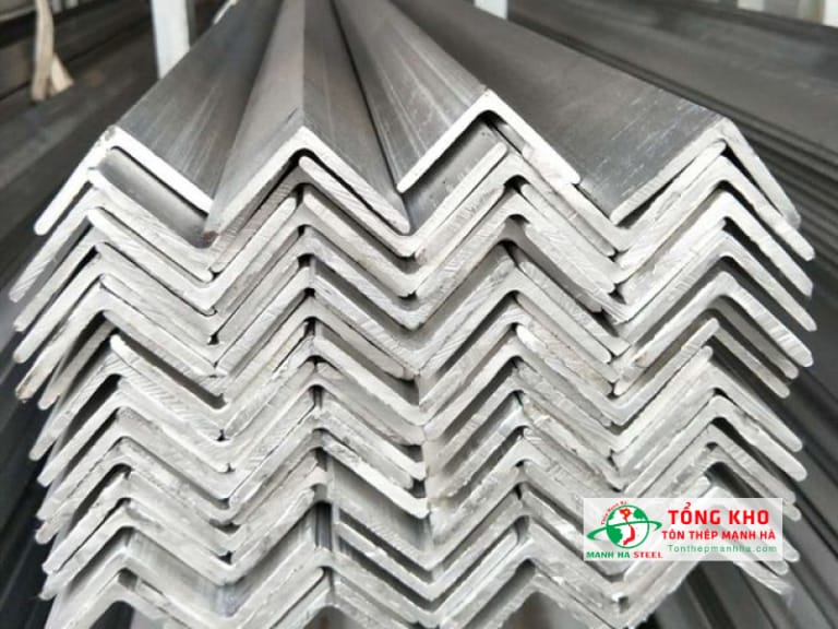 Thông số kỹ thuật của V góc dập inox 100x100mm