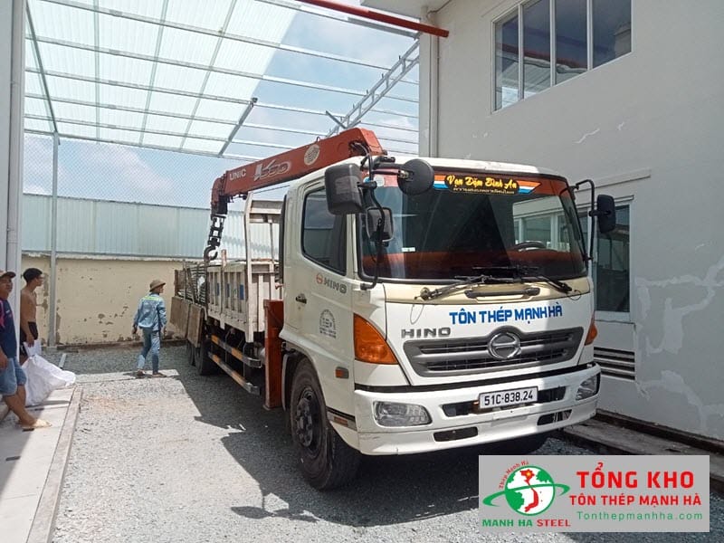  Công ty TNHH Sản Xuất Tôn Thép Mạnh Hà