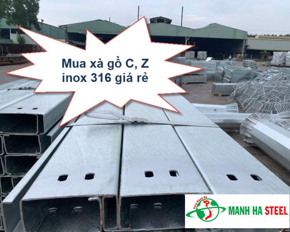 Xà Gồ C, Z Inox 316