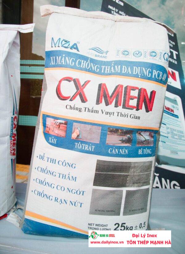 5 loại xi măng chống thấm được tin dùng và bảng giá thành so sánh chi tiết