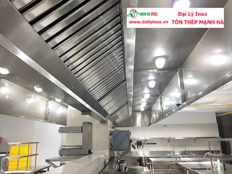 Xưởng tư vấn thiết kế và sản xuất bếp Á công nghiệp inox tại tphcm