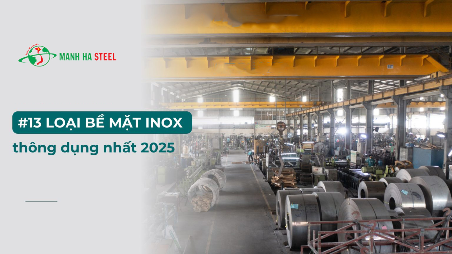 #13 Loại Bề Mặt Inox Thông Dụng Nhất 2025