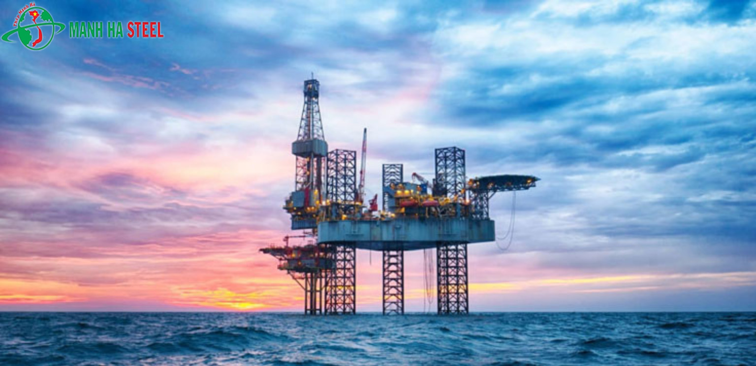 thép không gỉ trên giàn khoan ngoài khơi