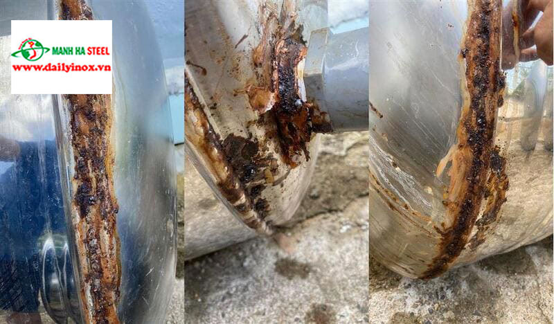 inox có bị gỉ không