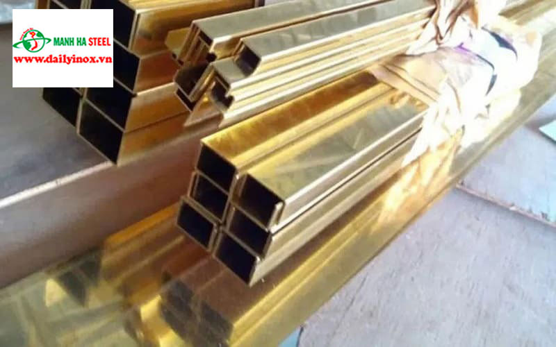 ống inox mạ vàng