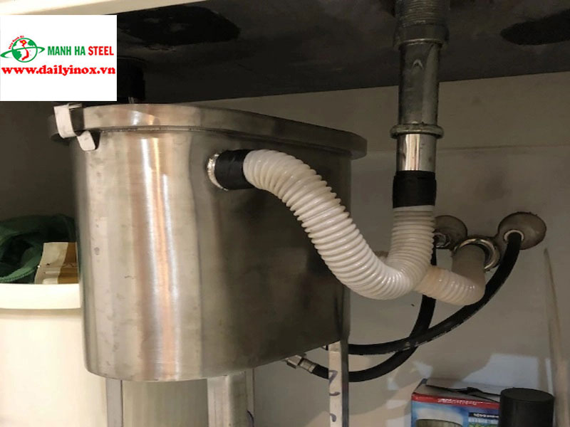 bể tách mỡ cho quán cà phê